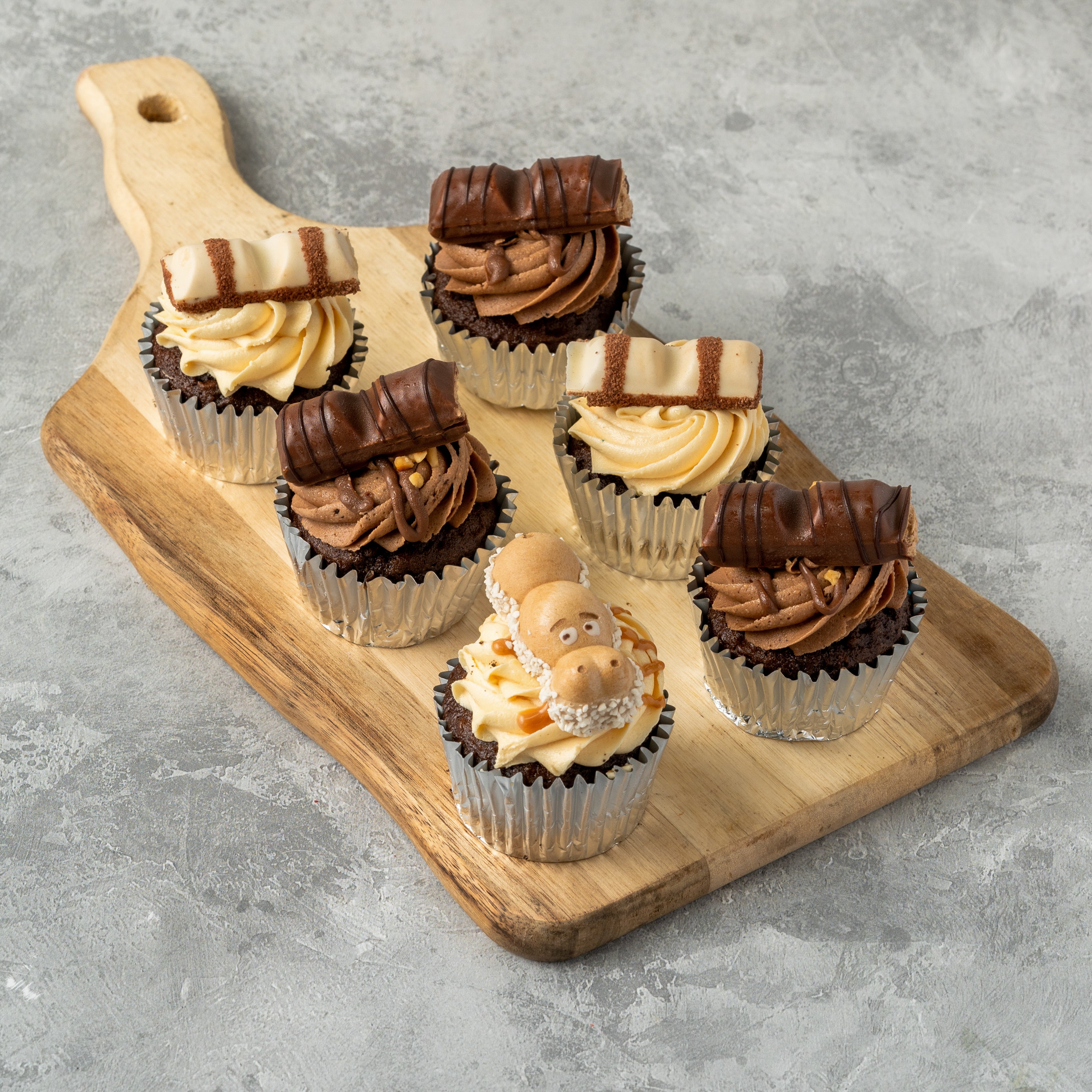 Kinder Bueno Cupcakes Delivered UK Chocolate Wafer Cupcakes Delivery