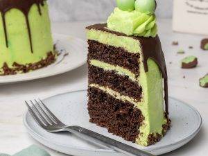 The Mint Aero Chocolate Cake