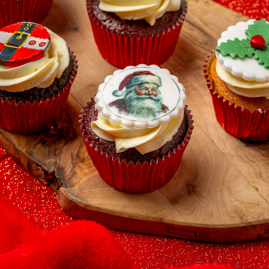 Variety Christmas Cupcakes Box