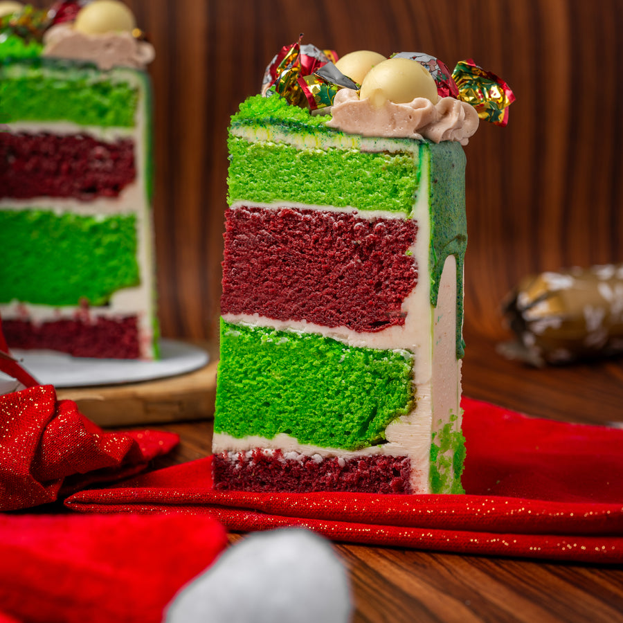 Christmas Cake Green Edition