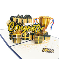 Pop Up Congrats Card