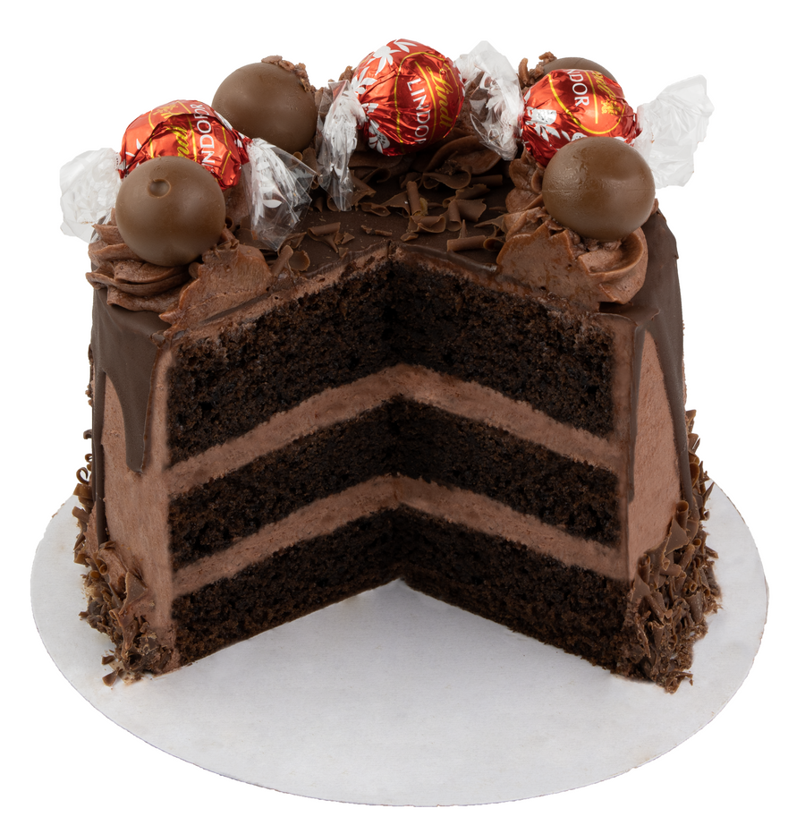 The Lindt Deluxe Chocolate Cake