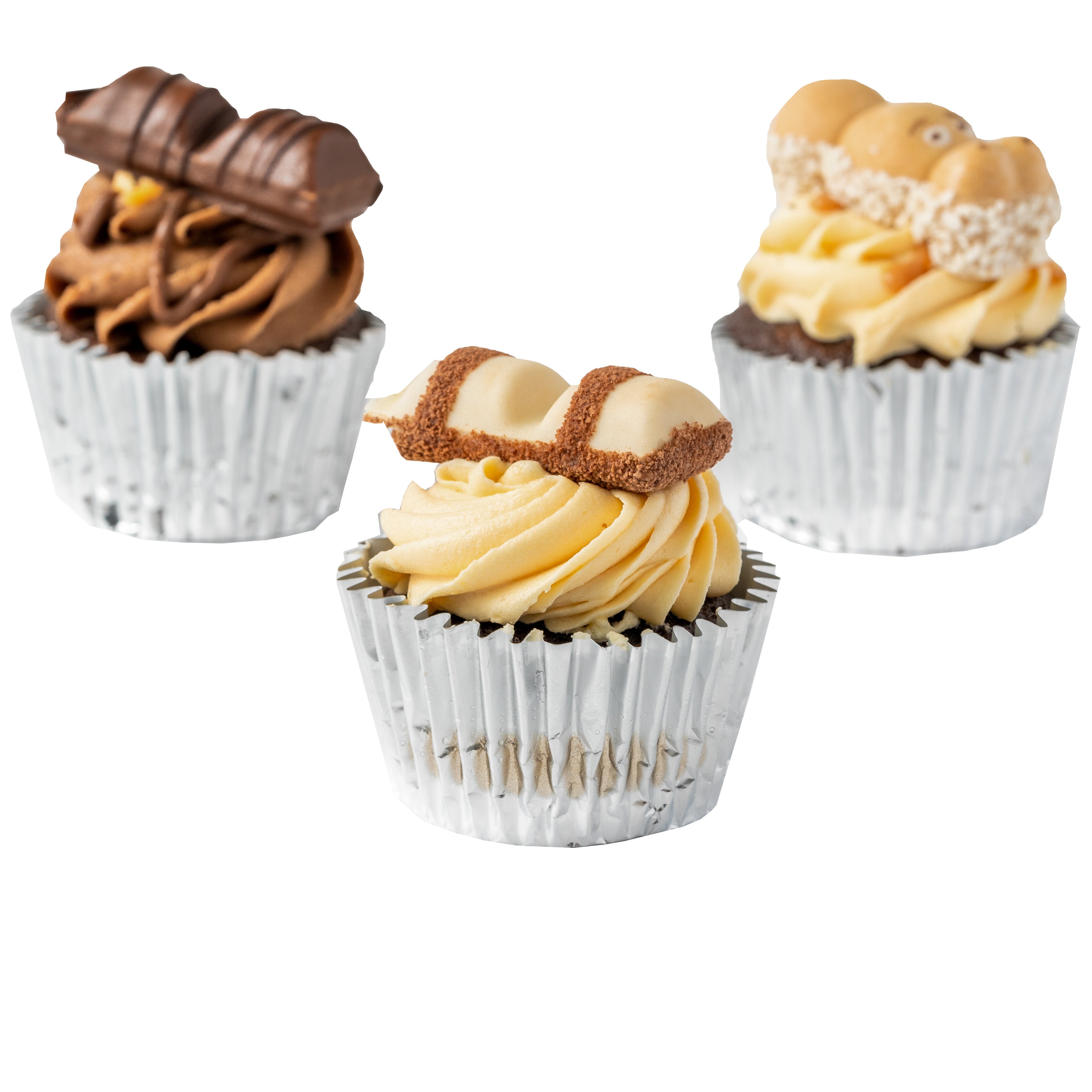 Kinder Bueno Cupcakes Delivered UK Chocolate Wafer Cupcakes Delivery