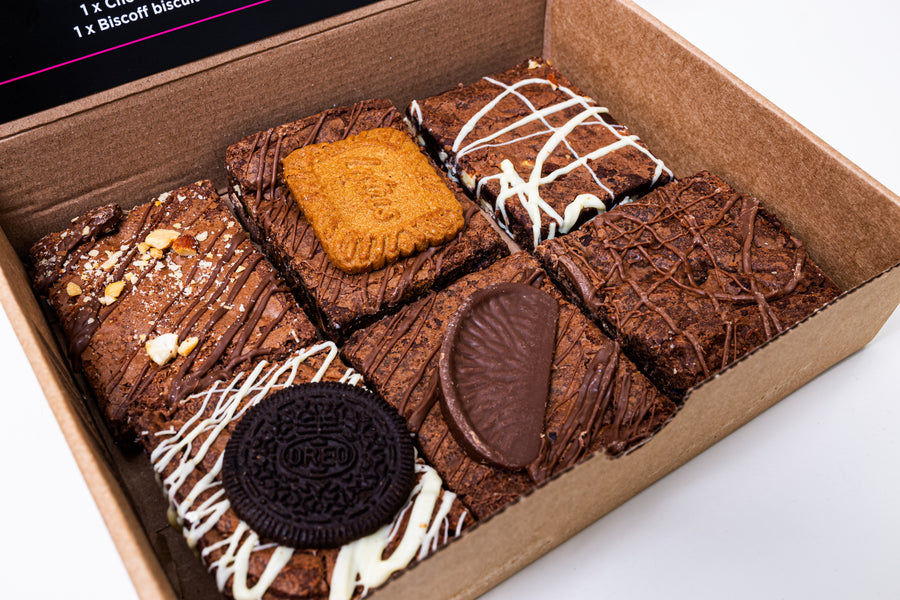 Assorted 6 Brownie Box