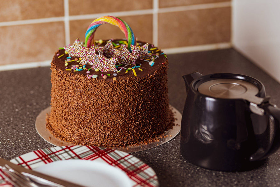 rainbow cake chocolate