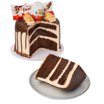 Deluxe Chocolate Hazelnut Wafer Cake | Kinder Bueno Cake Delivery ...