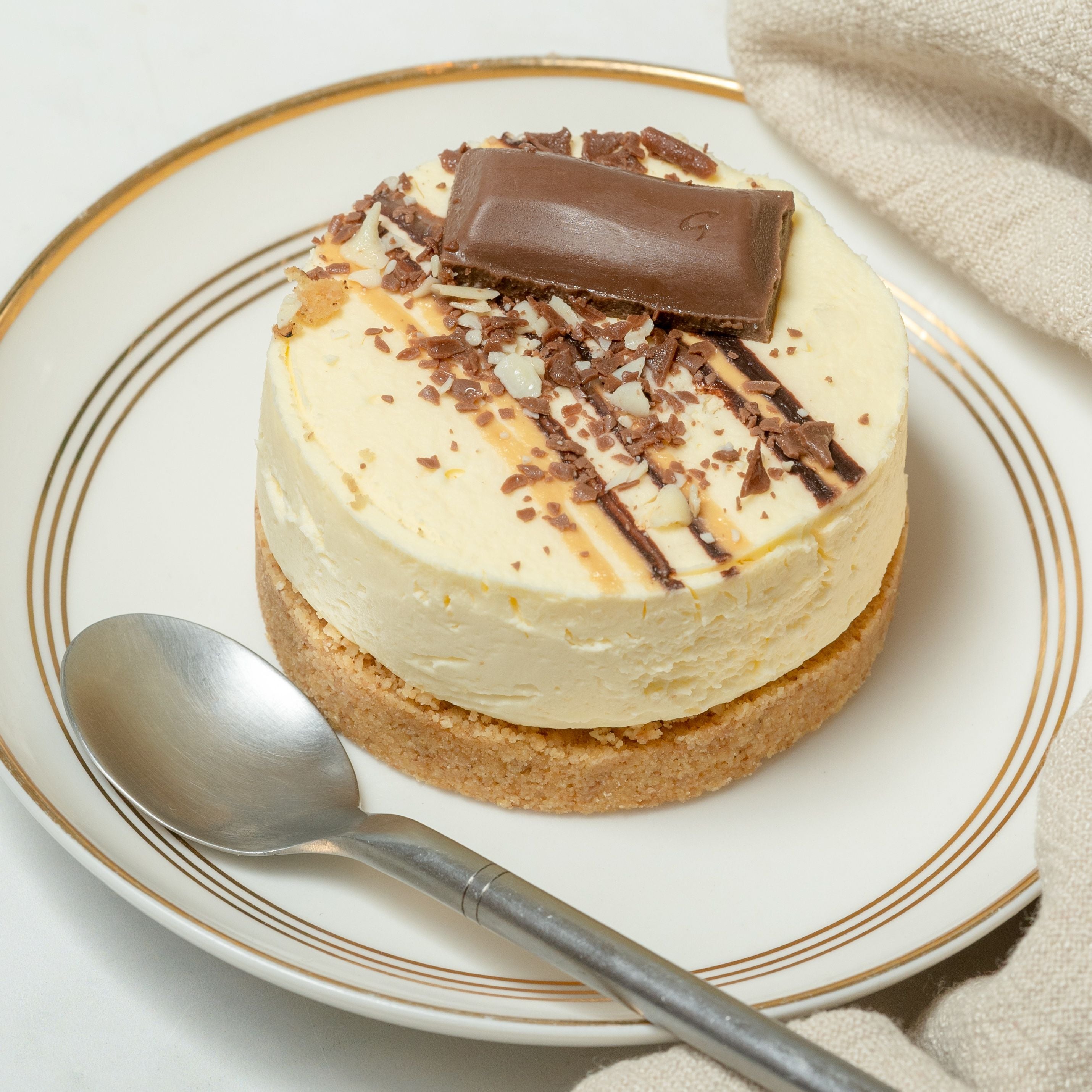 Galaxy Caramel Chocolate Cheesecakes Desserts Delivered Bakery