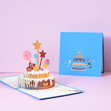 Pop up birthday Cake Card